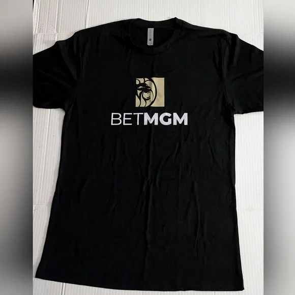 BETMGM Empire City Casino by MGM Resorts Promotional New Black T-Shirt Size - S - Picture 1 of 3